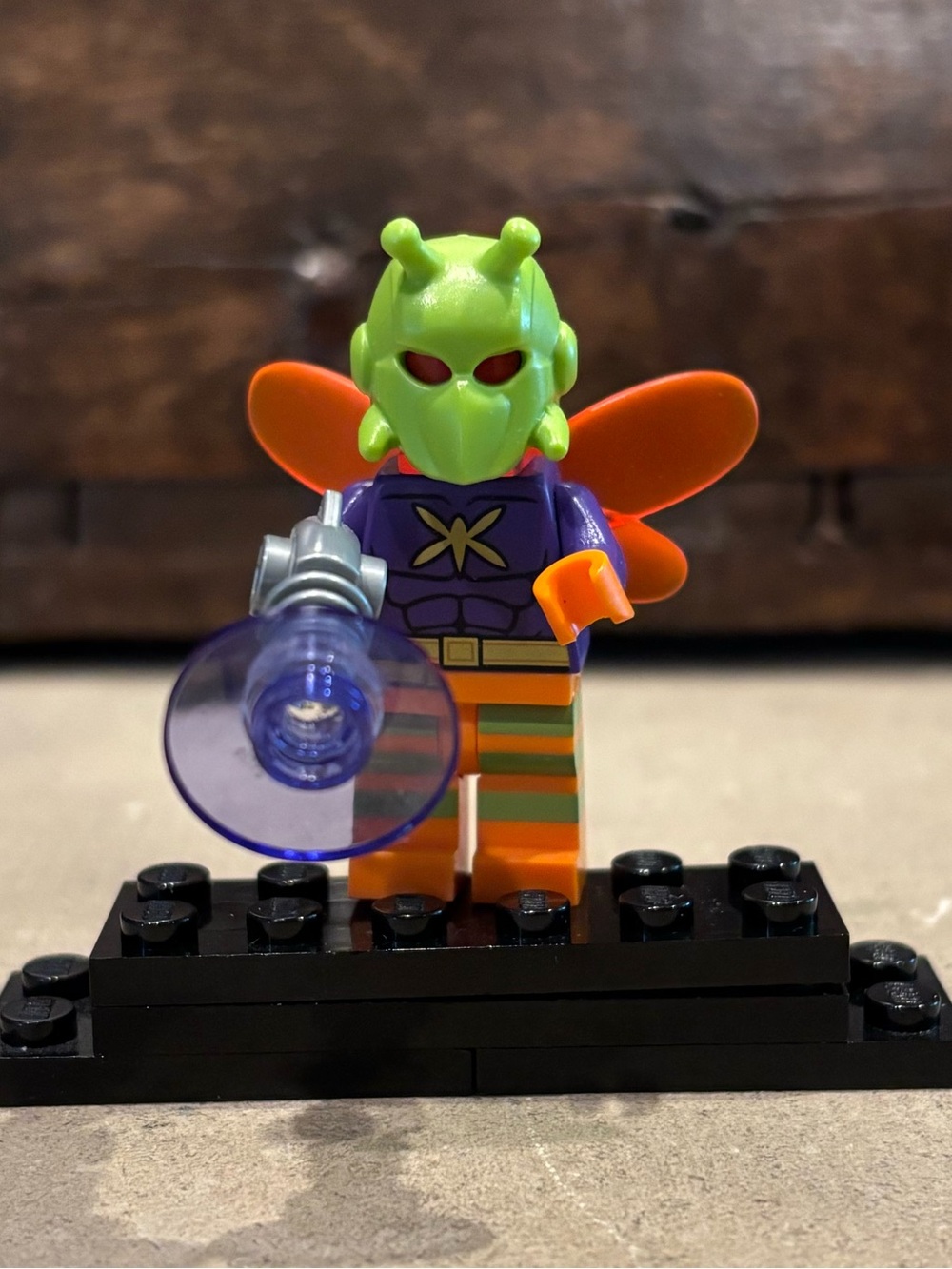 LEGO Killer Moth Minifigure “Batman:
Scarecrow Harvest of Fear"  set 76054